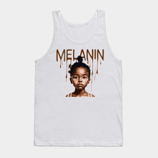 Melanin Drippin' Afrocentric Tank Top